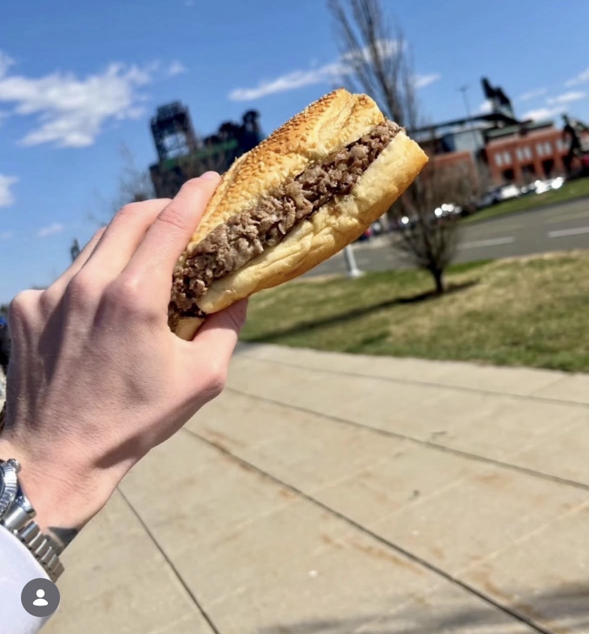 Balboa cheesesteak near the University of Delaware
